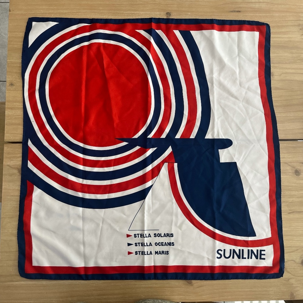 Vintage Sunline Cruises Scarf